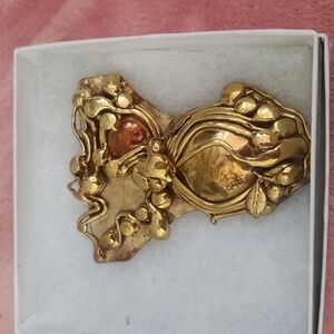 Statement piece copper handmade pendant